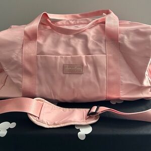 Pink Women's Duffle Bag by Clementine